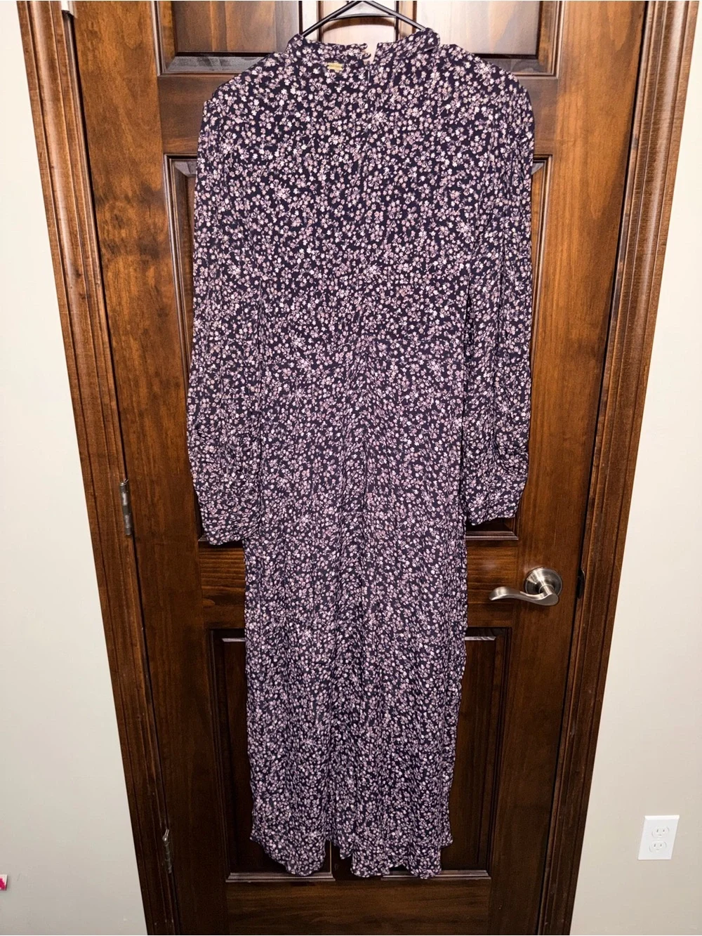 NWT- Free People Saint Helena  Floral Wide-Leg Jumpsuit - Purple